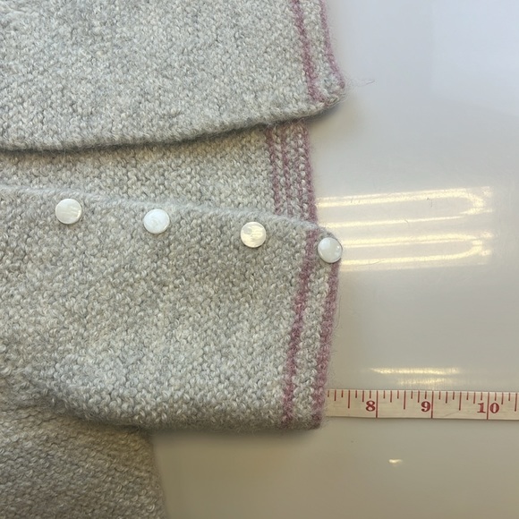 Thick Knit Buttoned Baby Cardigan N151-31 - Picture 4 of 5